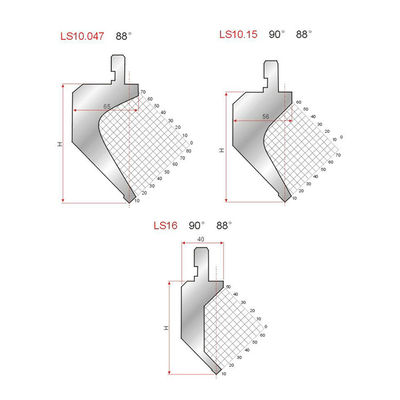 45-50HRC Press Brake Forming Dies For Hydraulic Bending Machine