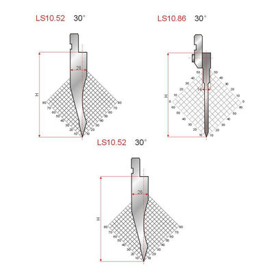 Customizable Mold Press Brake Punch 42CrMo Trumpf Press Brake Tooling