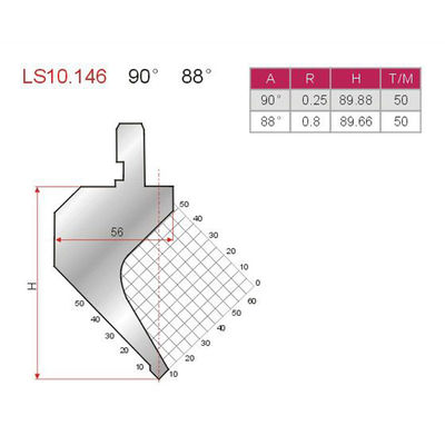 European Style Louver Die Press Brake Punch Cnc Press Brake Tooling