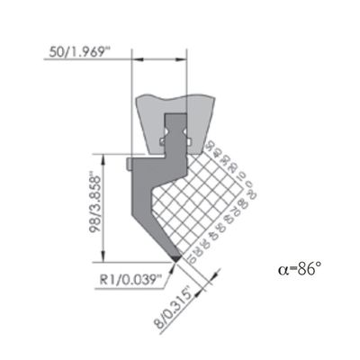 Customizable Press Brake Punches Hydraulic Metal Bending Dies